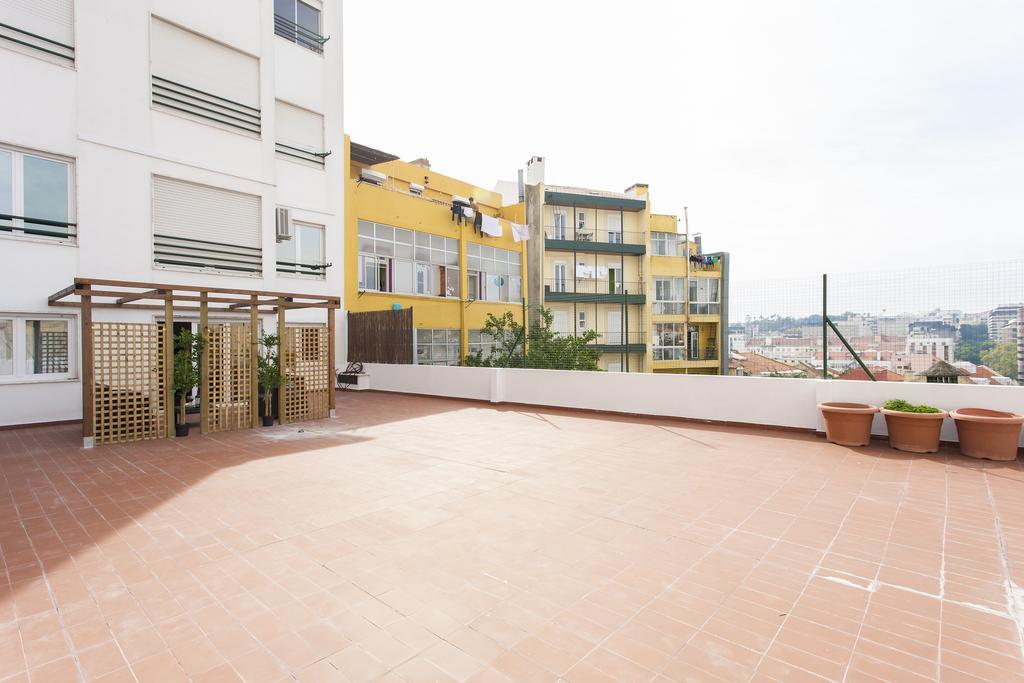 Joivy Superb 1-Bed Apt With Workspace And Terrace, Close To Avenida Da Liberdade Lisboa Extérieur photo