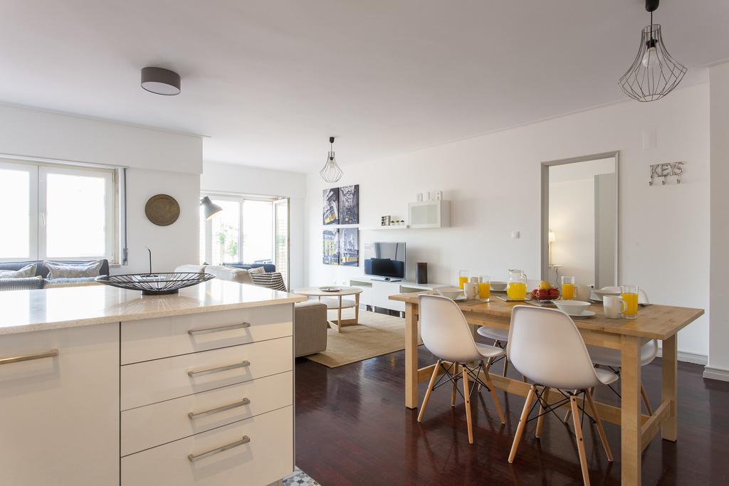 Joivy Superb 1-Bed Apt With Workspace And Terrace, Close To Avenida Da Liberdade Lisboa Extérieur photo
